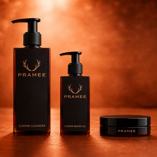 KOMEAMPI BEARD TRIO - CLEANSER, BEARD OIL & CREAM